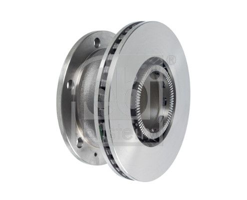 Febi 2 x Brake Disc Set Internally Vented Rear