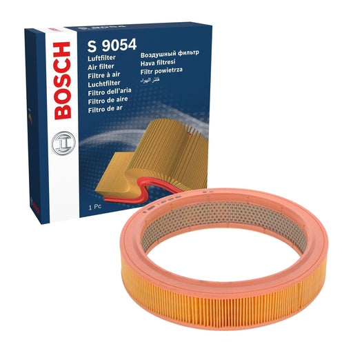 Genuine Bosch Car Air Filter S9054 Fits Vw Golf - 1.3 - 83-92 1457429054 Bosch  - Town Parts