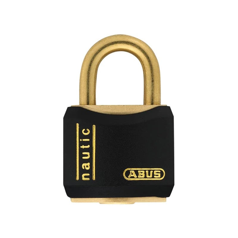 ABUS Mechanical t84mb/ Black Rustproof Padlock 20-40mm