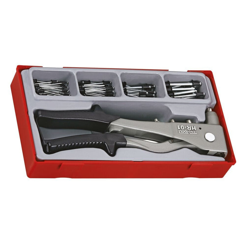 Teng Tools Rivet Gun Set TT1 81 Pieces