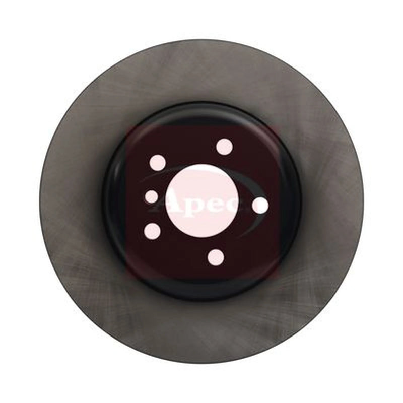Apec 2 x Vented Rear Brake Discs DSK3253