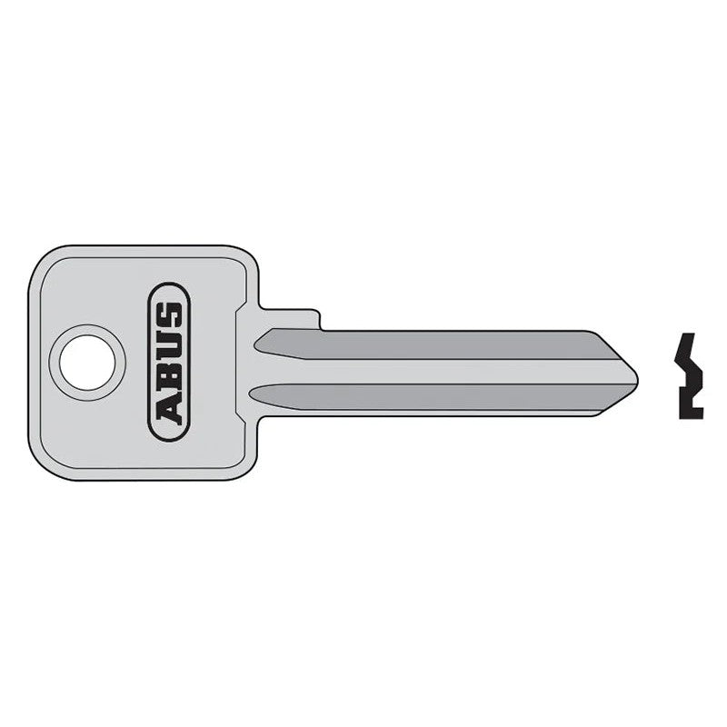 ABUS Mechanical 90RK/50 Key Blank (6 Pin) - 10055298-01
