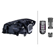 Hella Headlight Headlamp LED Right 1LX 354 879-041