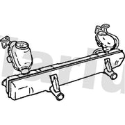Klarius Box With Tail Pipe Rear VW15J