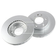 Borg & Beck 2 x Vented Front Brake Discs BBD4570