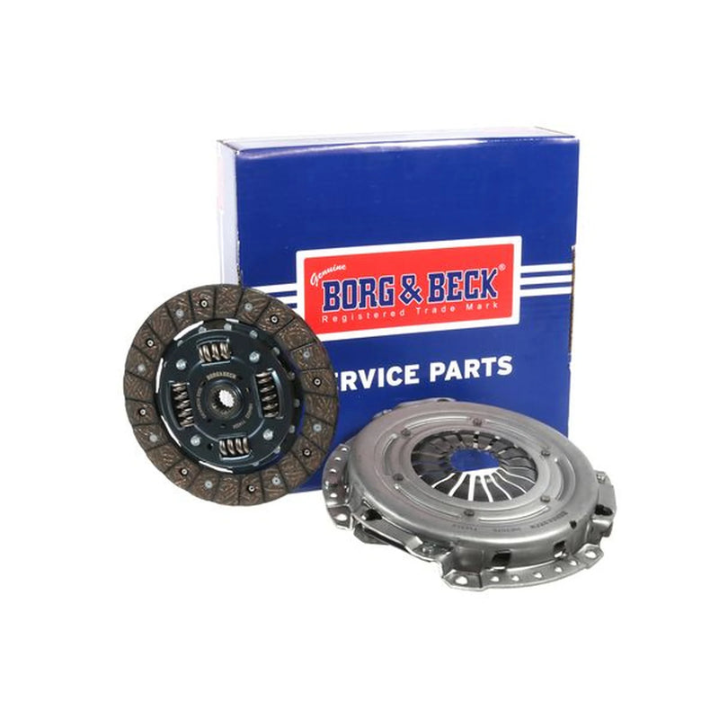 Borg & Beck Clutch Kit Set 3pc 190mm HK2107
