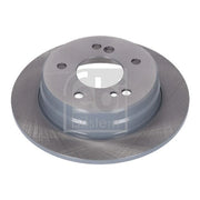 Febi 2 x Solid Rear Brake Discs 08138