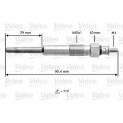 Valeo Diesel Engine Glow Plug 345101