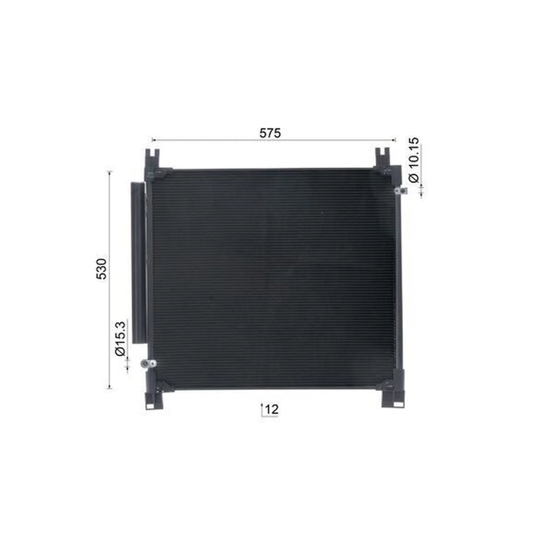 Mahle Air Conditioning Condenser AC 1077 000S