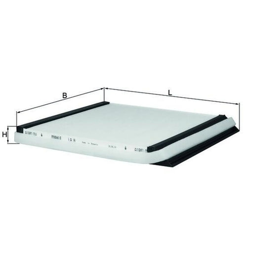 Mahle Cabin Air Filter (Pollen Filter) LA 8