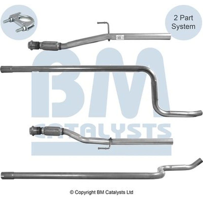 BM Catalysts Exhaust Pipe OD BM50249