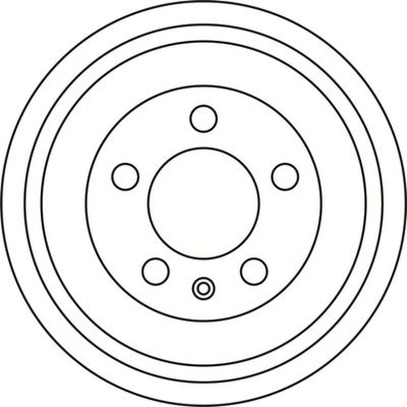 Abtex Brake Drum Assembly Rear BDM910