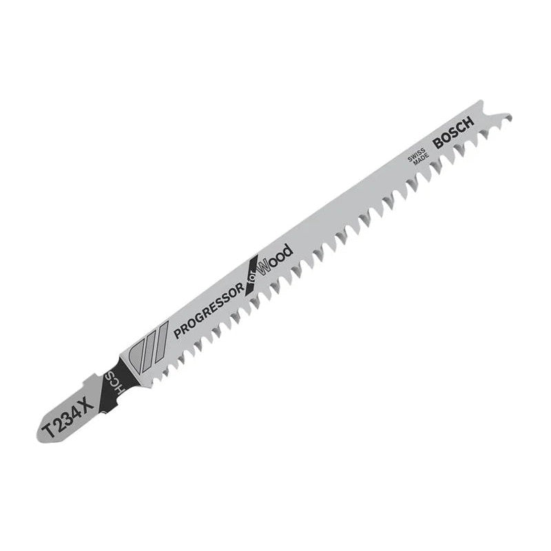 Bosch Powertool Accessories T 234 X Progressor for Wood Jigsaw Blade 117mm Pack