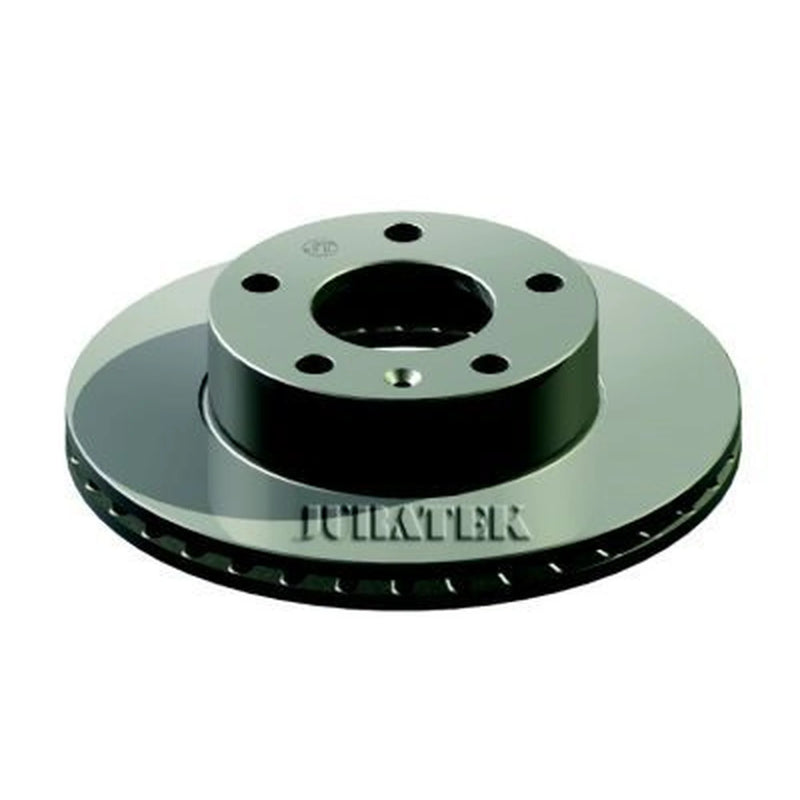 Juratek 2 x Vented Front Brake Discs LEY106