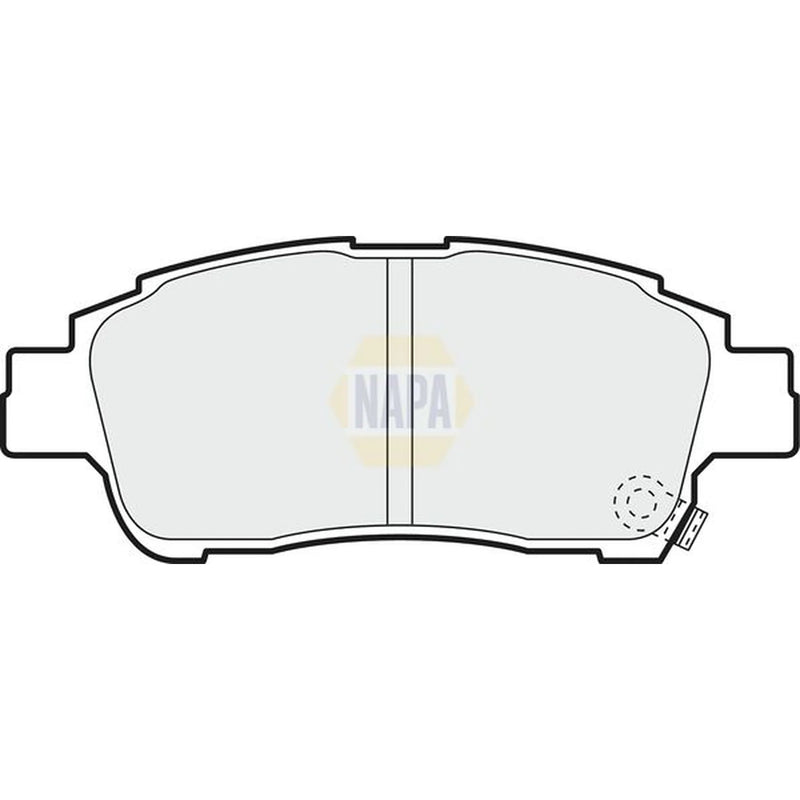 NAPA Front Brake Pad Set NBP1571