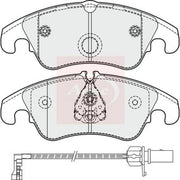 Apec Front Brake Pad Set PAD1861