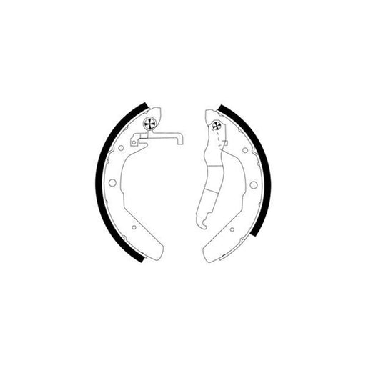 Textar Brake Shoe Set Axle Kit 91027600