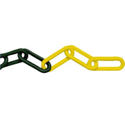 Faithfull Plastic Chain 8mm x 12.5m Yellow / Black - FAICHPYB812C