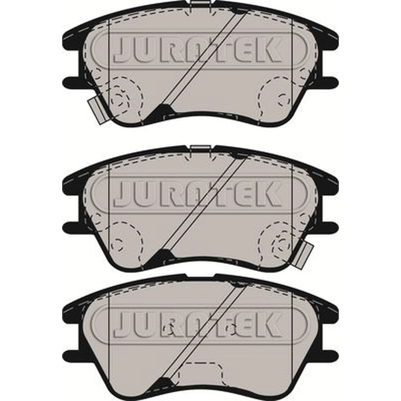 Juratek Front Brake Pad Set JCP8580