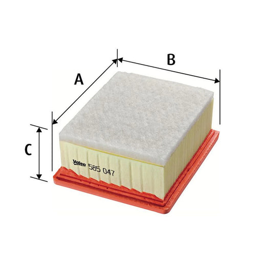Valeo Engine Air Filter 585047