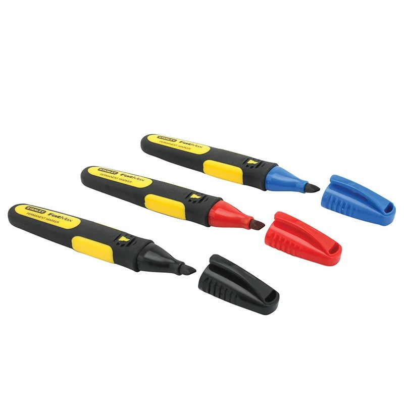 STANLEY® Hand Tools FatMax® Chisel Tip Marker (Pack 3) - 0-47-315
