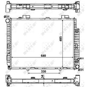 NRF Engine Radiator 58159