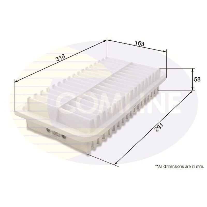 Comline Engine Air Filter CTY12250