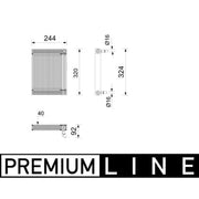 Mahle Engine Oil Cooler CLC 439 000P