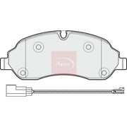 Apec Front Brake Pad Set PAD2036
