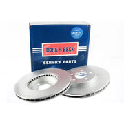 Borg & Beck 2 x Front Brake Discs BBD4238