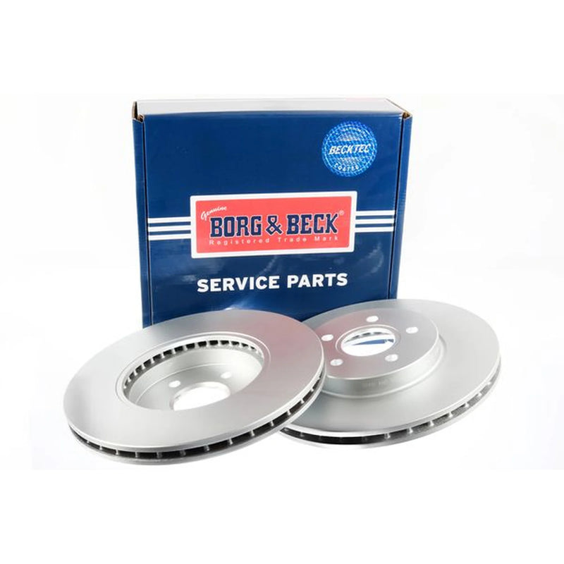 Borg & Beck 2 x Front Brake Discs BBD4238