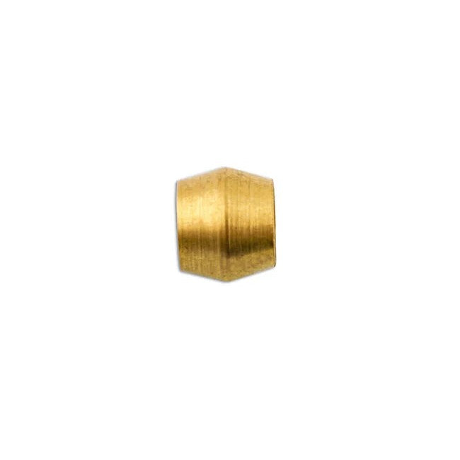 Connect Brass Olive Barrel 50pc 1-12