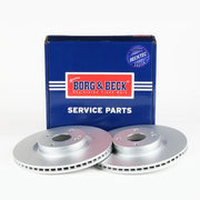 Borg & Beck 2 x Vented Front Brake Discs BBD5594