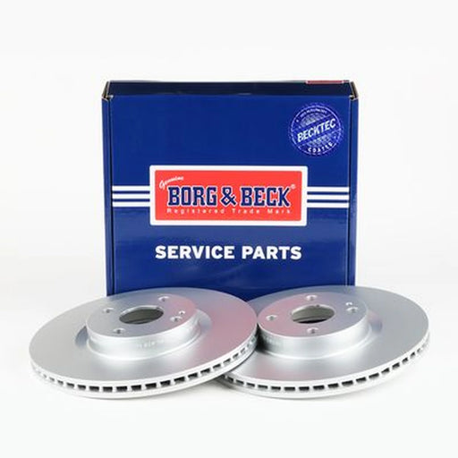 Borg & Beck 2 x Vented Front Brake Discs BBD5594