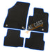 Fully Tailored Blue Trim Carpet Mats Vauxhall Astra 15 ON Set of 4 With 4 Clips UKB4C  - Town Parts