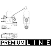 Mahle Air Conditioning Solenoid Valve AVS 2 000P