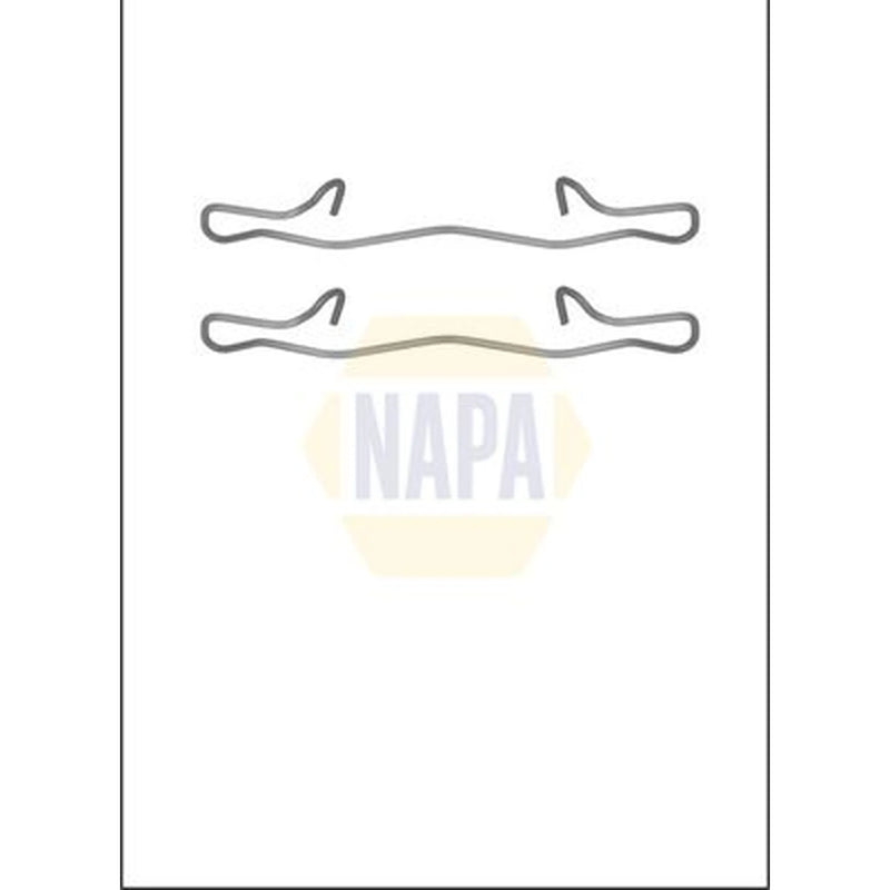 NAPA Brake Pad Accessory Fitting Kit Rear NFK1106