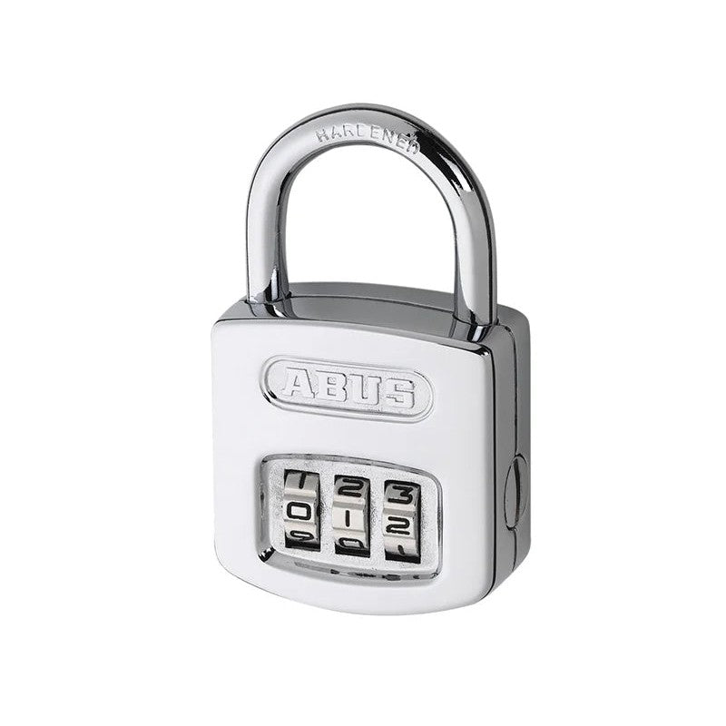 ABUS Mechanical 160/50 50mm Steel Case Die-Cast Body Combination Padlock