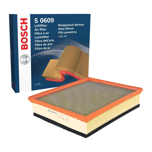 Bosch Car Air Filter S0609 Fits Vw Amarok Tdi|Tdi Bluemotion - 2.0 - 11- F026400 Bosch  - Town Parts