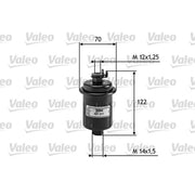 Valeo Fuel Filter Element 587211