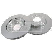 Borg & Beck 2 x Vented Front Brake Discs BBD5357