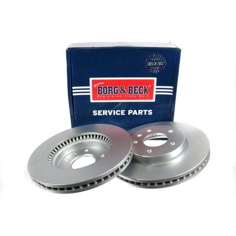 Borg & Beck 2 x Front Brake Discs BBD5141