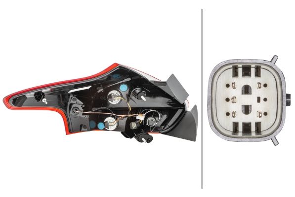 Hella 2VP 354 828-081 Tail Light Assembly