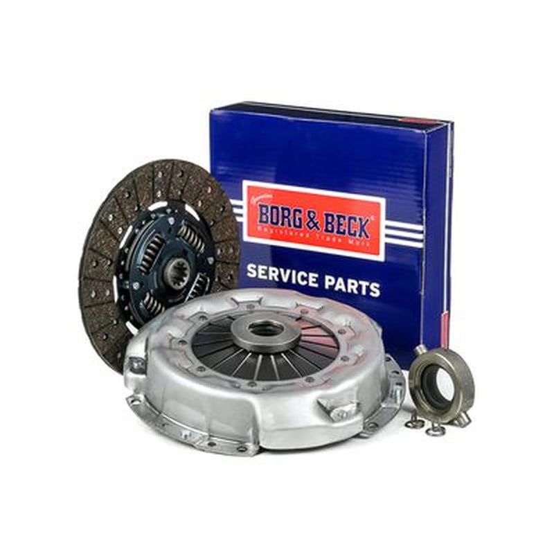 Borg & Beck Clutch Kit Set 3pc 267mm HK9728