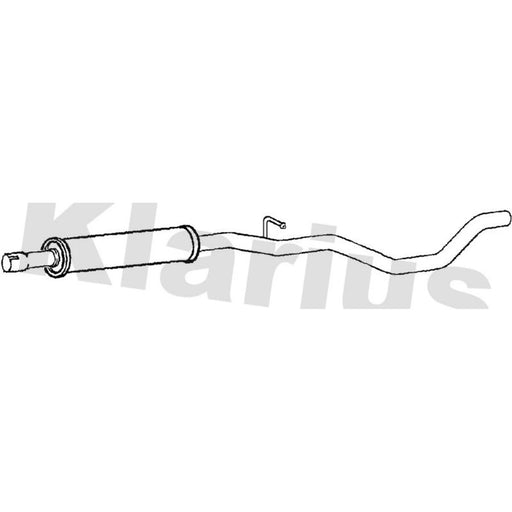 Klarius Box With Centre Pipe Centre VW757X