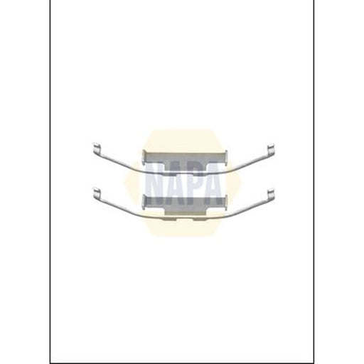NAPA Brake Pad Accessory Fitting Kit Rear NFK1353