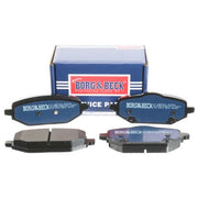 Borg & Beck 4 x Rear Brake Pad Set BBP3016