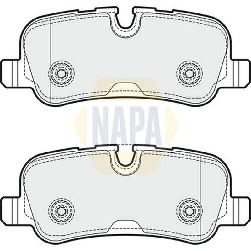 NAPA Rear Brake Pad Set NBP1591