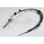 Borg & Beck Handbrake Cable Left Rear BKB6026