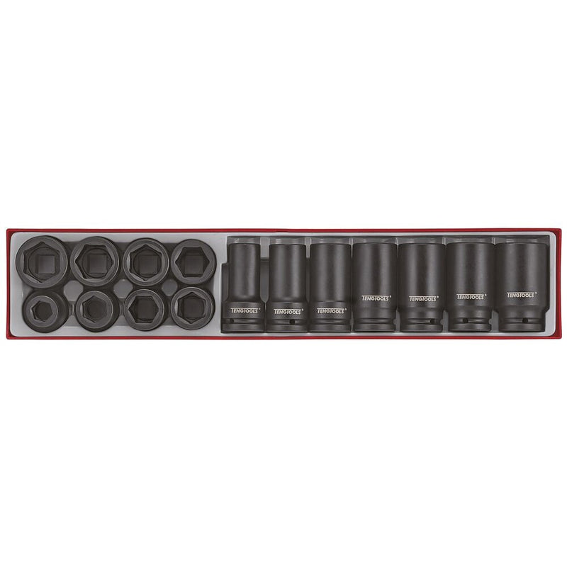 Teng Tools Impact Socket Set 3/4" Drive TTX4 15 Pieces